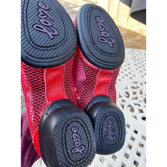 VEACAM Unisex Italian Soft Leather Red Shoes Anti Slip Size 10.5 - Picture 11 of 12